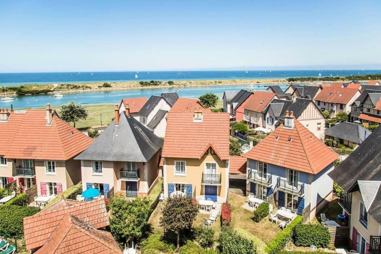 Port-Guillaume, Residence De Vacances Avec Mer & Piscine Dives-sur-Mer Kültér fotó