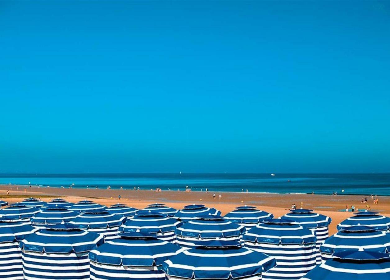 Port-Guillaume, Residence De Vacances Avec Mer & Piscine Dives-sur-Mer Kültér fotó